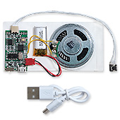 Музыкальный перезаписываемый MP3 модуль VC-MP3-8-KEY :: mp3 музыкальные модули бескорпусные